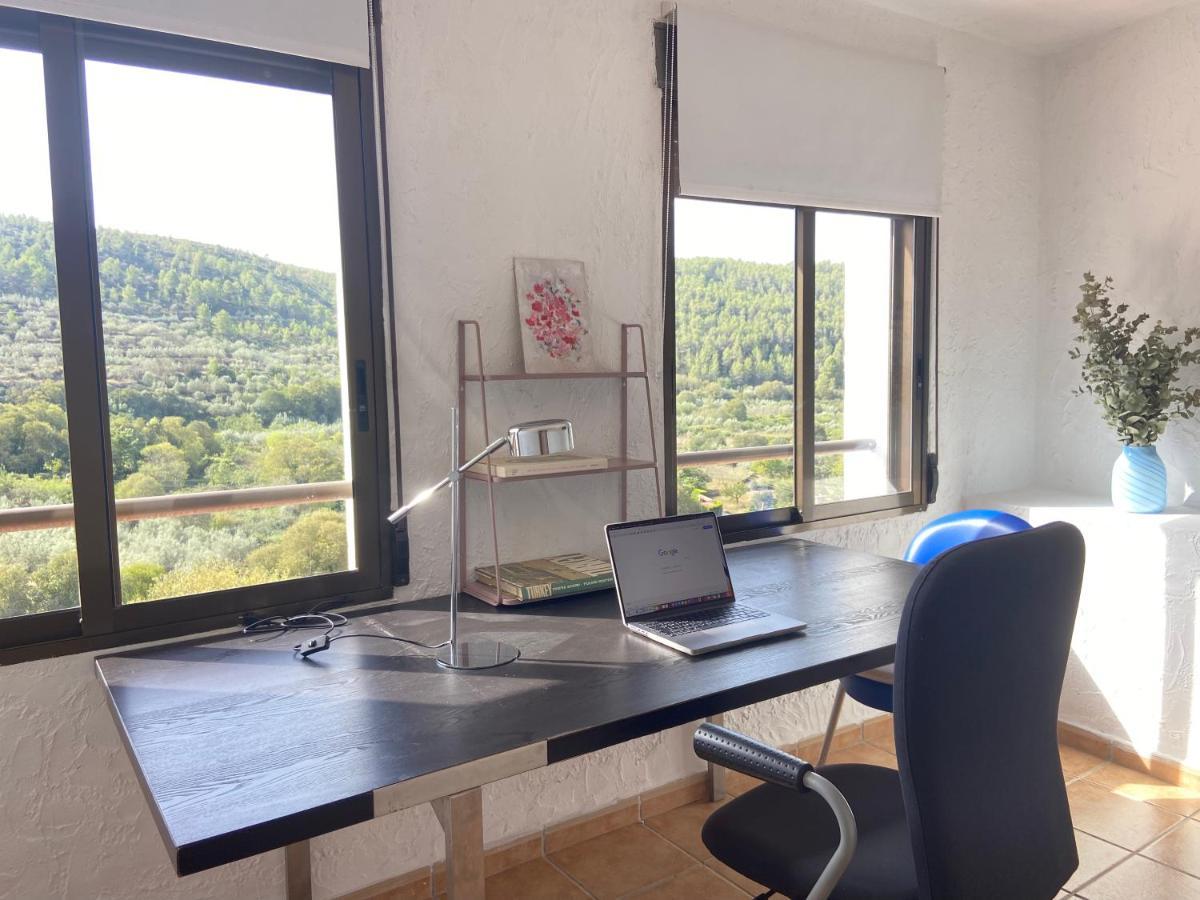 Remote Work In Spanish Mediterranean Countryside Vall de Almonacid Exterior photo